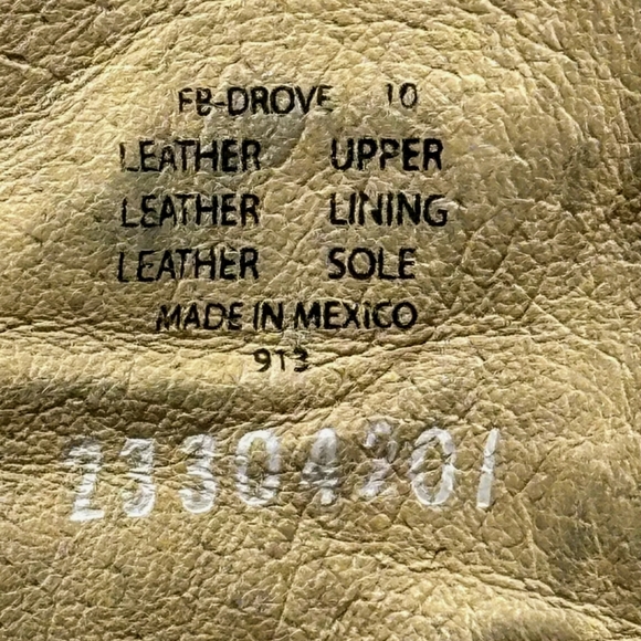 Freebird by Steven Drove brown leather boots size 10 - Picture 6 of 10